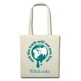 Spreadshirt WikiLeaks And The Truth Will Set You Free Stoffbeutel