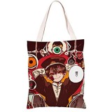 AMA-StarUK36 Anime Toilet-Bound Hanako-kun Cosplay Handbag Backpack Messenger Bag Shoulder Bag Cloth Book Bag Cartoon Characters Printed(H02)