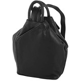 Rada Nature 2in1 Lerderrucksack für Damen elegante moderne Form Daypack für Frauen als Umhängetasche