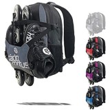 CADOMOTUS Urban Flow Gear Bag | 15L Wettkampf Sport Rucksack für Kinder | Ultraleichte Sporttasche zum Skaten Eislaufen und Radfahren | 6 Fächer | Starkes Nylon | 40x30x10 cm