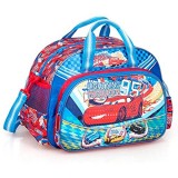 Disney Cars Premium Blau Duffel Bag Kinder Sporttasche Sport Tasche Reisetasche Tragetasche