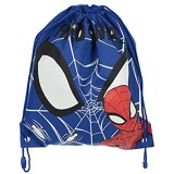 Marvel Spiderman Jungen Mädchen Kinder Turnen Schwimmbad Kordelzug Sporttasche