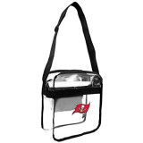 Littlearth NFL Tampa Bay Buccaneers Clear Carryall Crossbody Purse