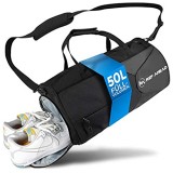 REP AHEAD® Fitness-Tasche - Innovative Sporttasche mit Schuhfach Nassfach & Thermofach - Sport und Reise-Tasche mit 2 Außentaschen - Trainingstasche Herren & Damen (50L 50x30x20cm)