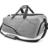 Sporttasche mit Schuhfach wasserdicht groß grau (Grau) - 8828-grey