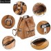 irisaa Damen Rucksack Handtasche Daypack mit Reißverschluss Umhängetasche 2 in 1 Schulrucksack Schultertasche für Frauen und Mädchen