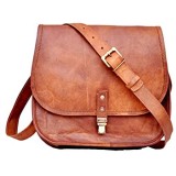 Handgefertigte Handtasche aus echtem Leder Umhängetasche Umhängetasche Damen-Handtasche Reisetasche Bürotasche für Frauen (braun 30 cm)