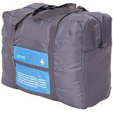 Gosear Portable Faltbare Wasserdichte Big Kapazität Travel Trolley Gepäck Kleidung Lagerung Handgepäck Duffle Tasche Blau