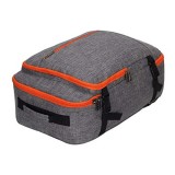 Reisetasche Handgepäck 38 Liter für den Handgepäck Grau / Orange